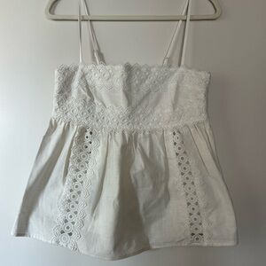 Altar'd State Ivory Lace Camisole